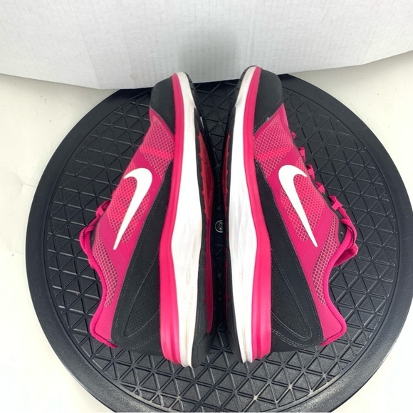 Nike Kids Youth Size 6.5 Shoes Pink Mesh Sneakers Dual Fusion Run 3 Womens 9 - Picture 5 of 10